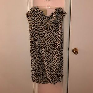 J.Crew Madewell  Leopard dress